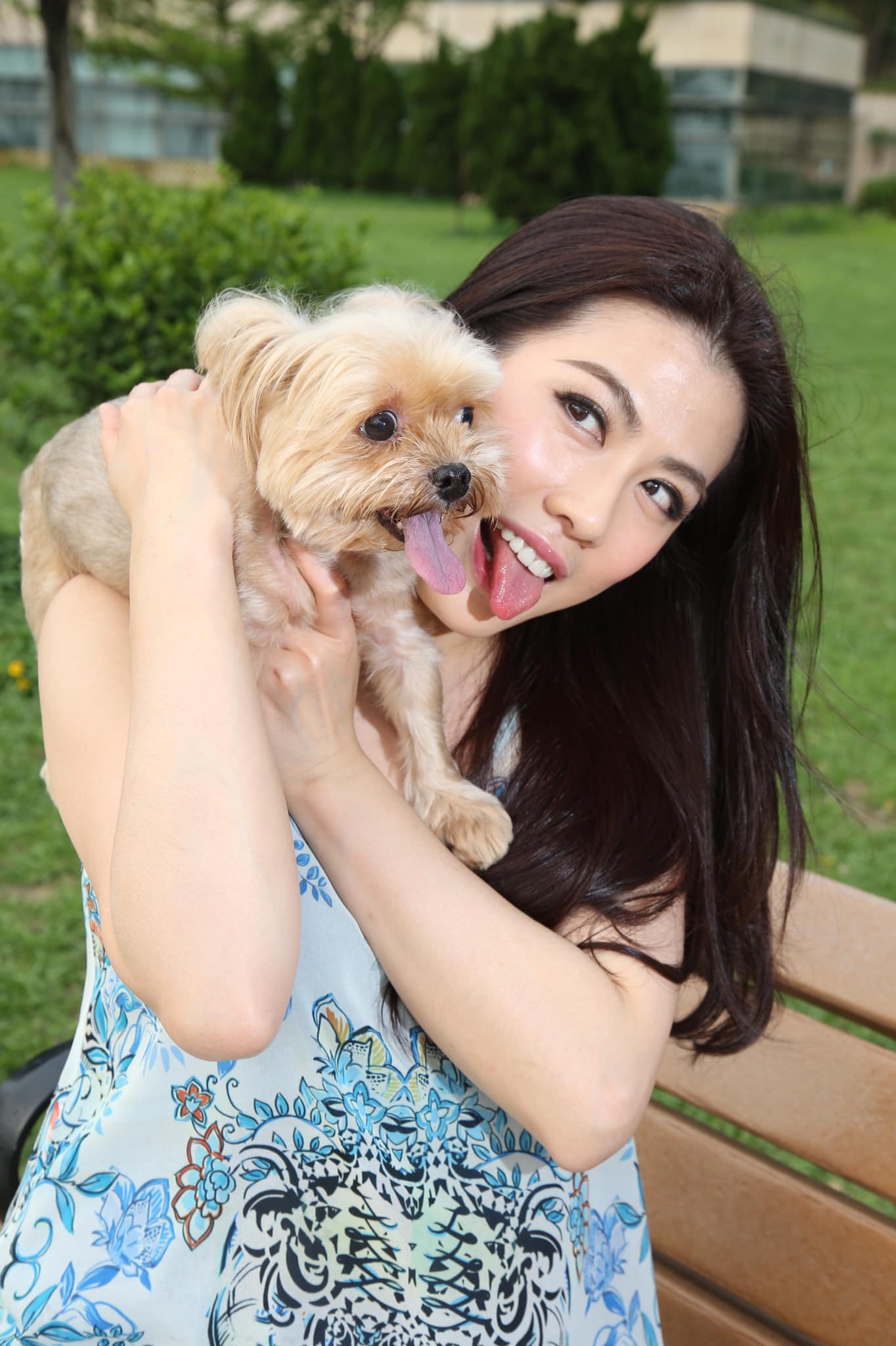 陳彥行希望有個獸醫男友,可以省回不少狗狗的醫藥費。