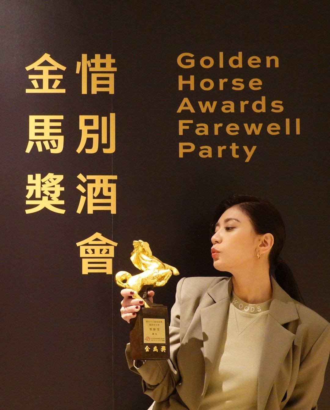 賈靜雯指靠著自身的失婚經歷揣摩《瀑布》中思覺失調媽媽的角色。