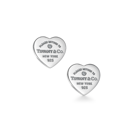 Return to Tiffany™ 心形純銀耳環 $1,800