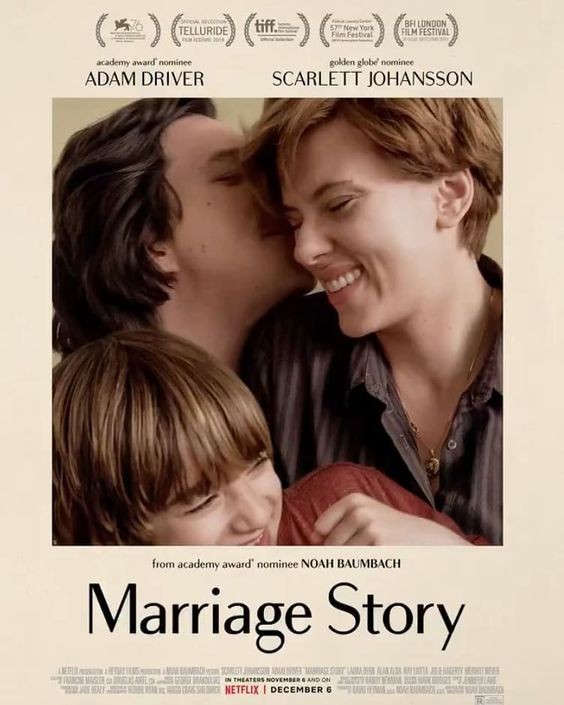 NETFLIX《《婚姻故事》(《Marriage Story》)上映時掀熱議