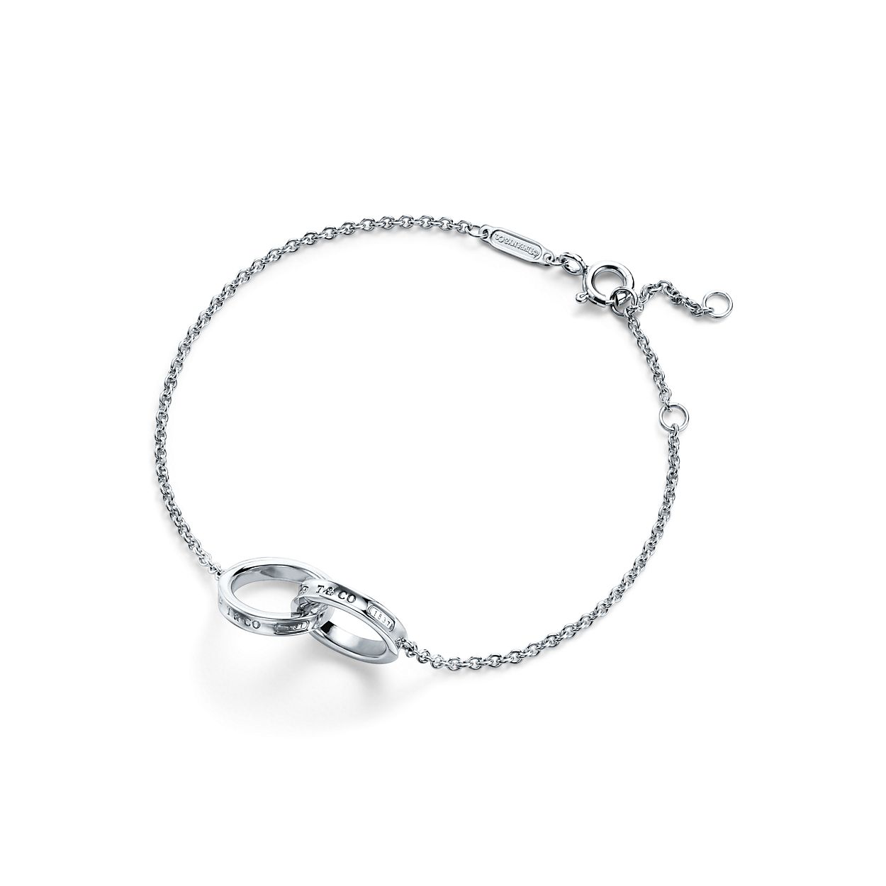 Tiffany 1837™ 互鎖環鏈式純銀手鏈 $2,900
