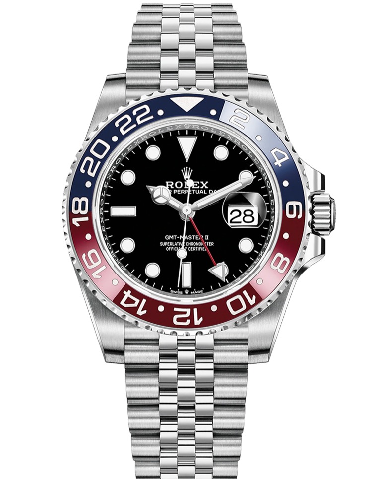 Rolex勞力士GMT MasterII紅藍圈價格從RMB¥73,700至RMB¥81,900
