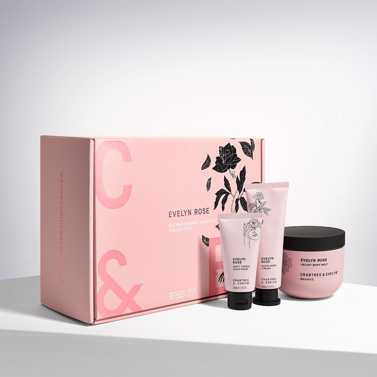 聖誕禮物推介六:Crabtree&Evelyn EVELYN ROSE 非凡補水禮盒 $413