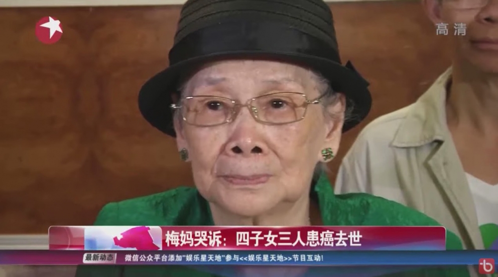 梅媽抱怨梅艷芳將遺產捐出做善事,並指自己一個月7萬元不夠花,生活得非常辛苦。