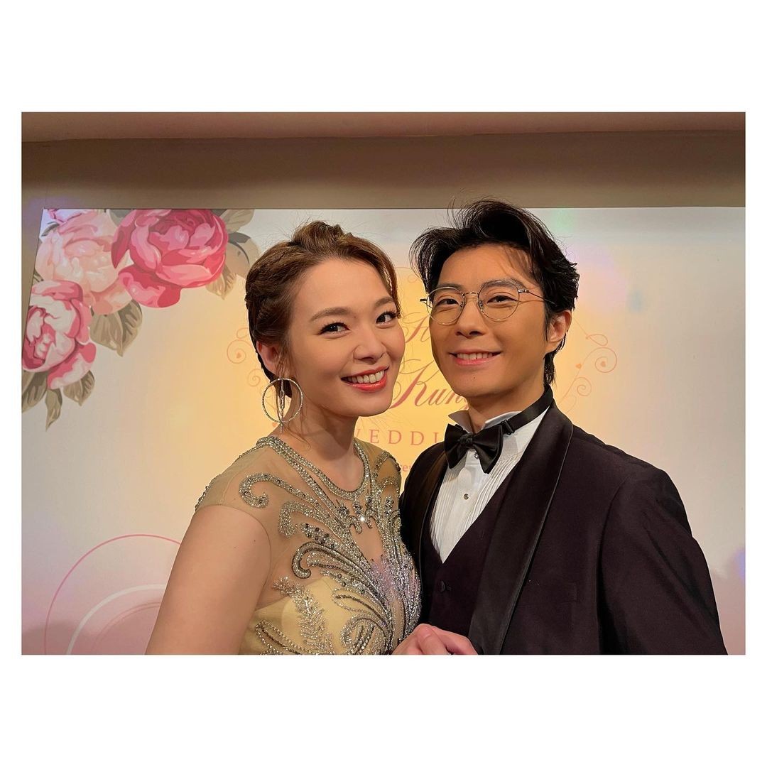 呂慧儀分享龔水CP婚禮照