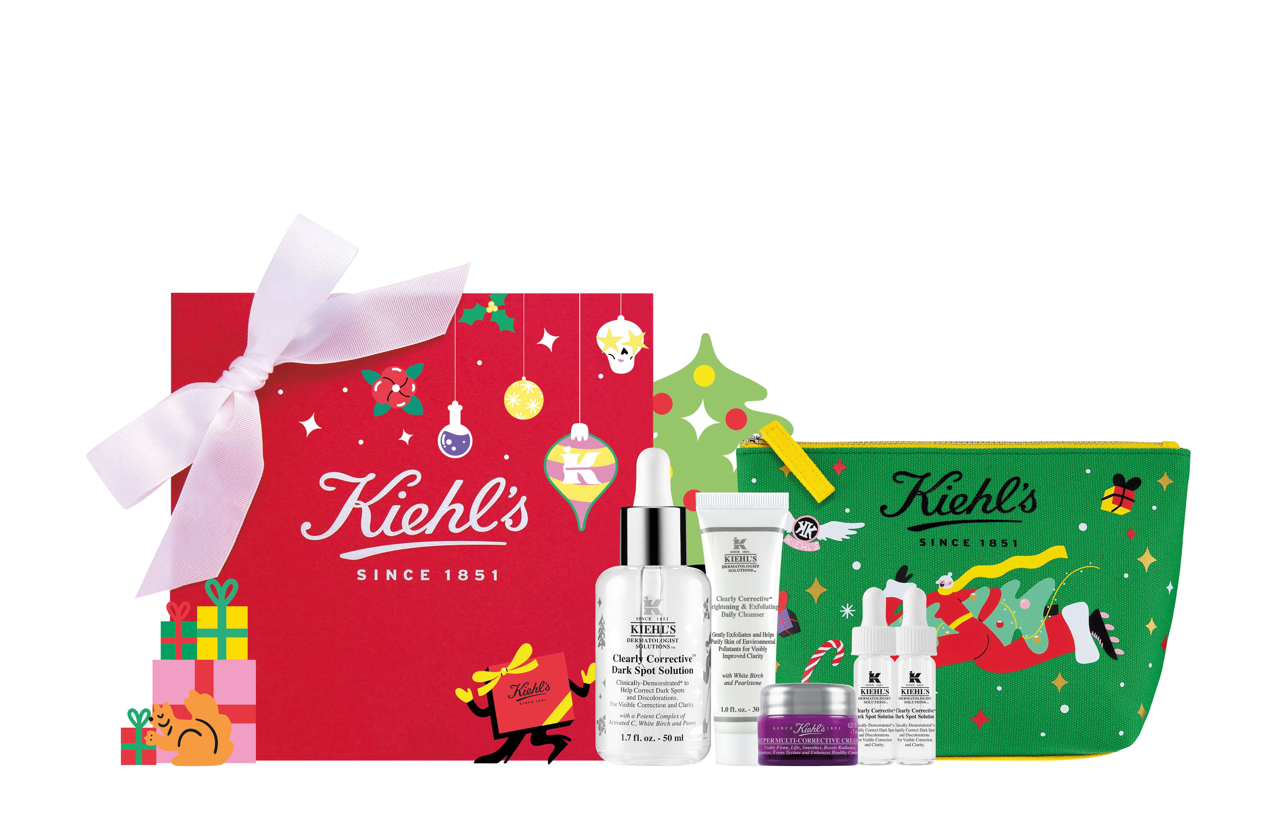 聖誕禮物推介五:Kiehl’s 安白精華50ml套裝 $760