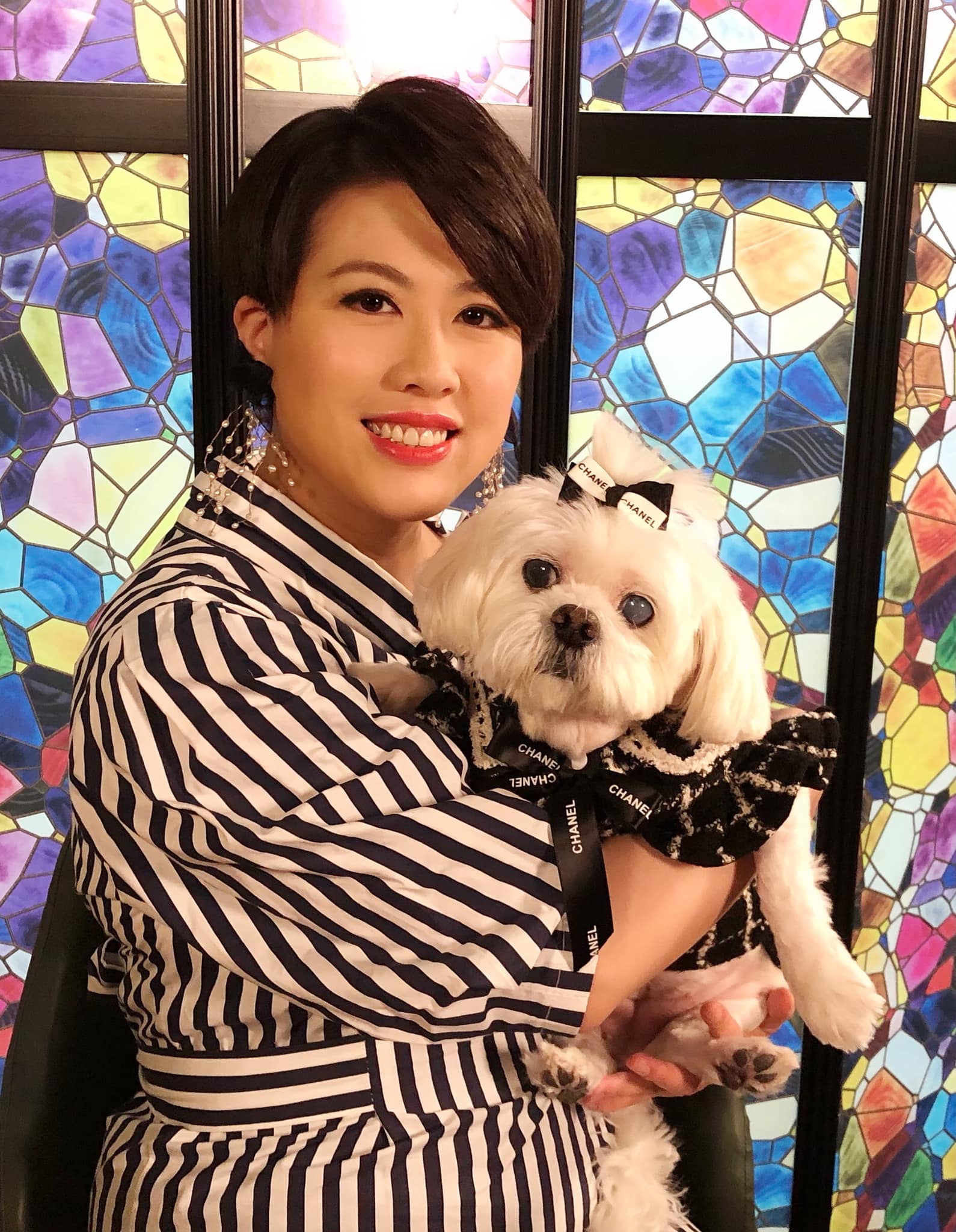 陳彥行當狗仔是仔女一樣照顧。