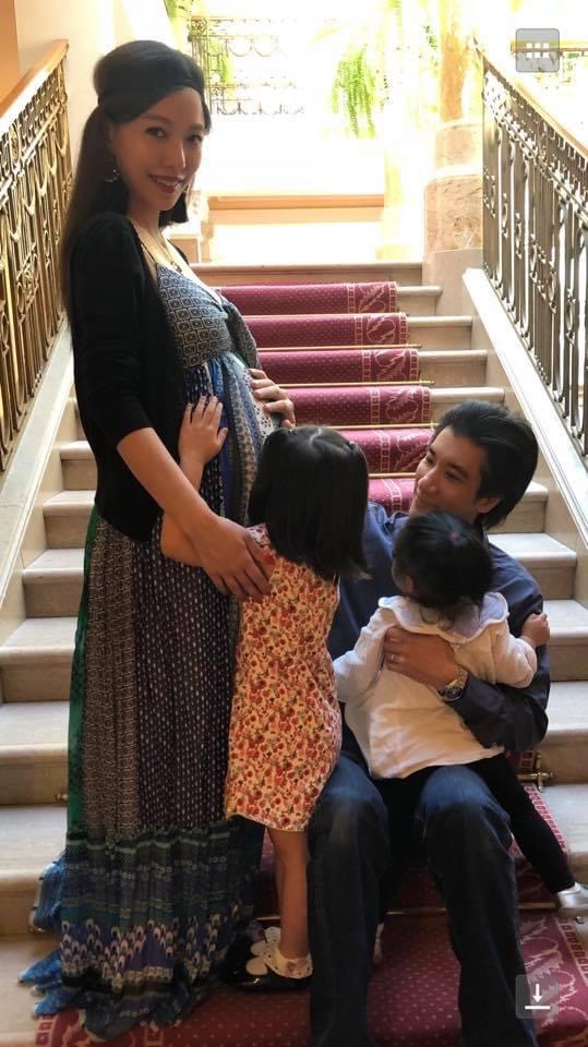 李靚蕾為王力宏生下三個孩子。