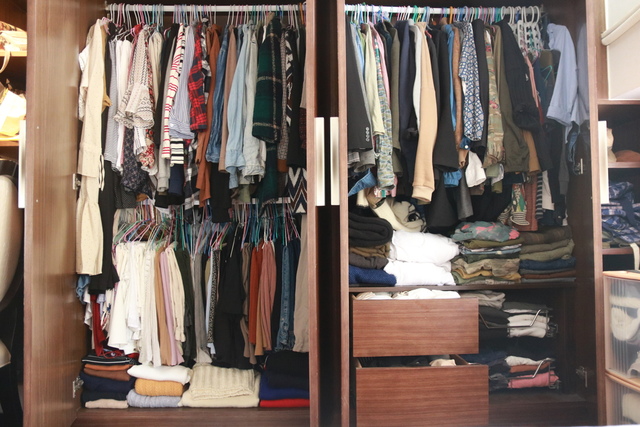 衣櫥總是爆滿,難以找到想穿的衣服。