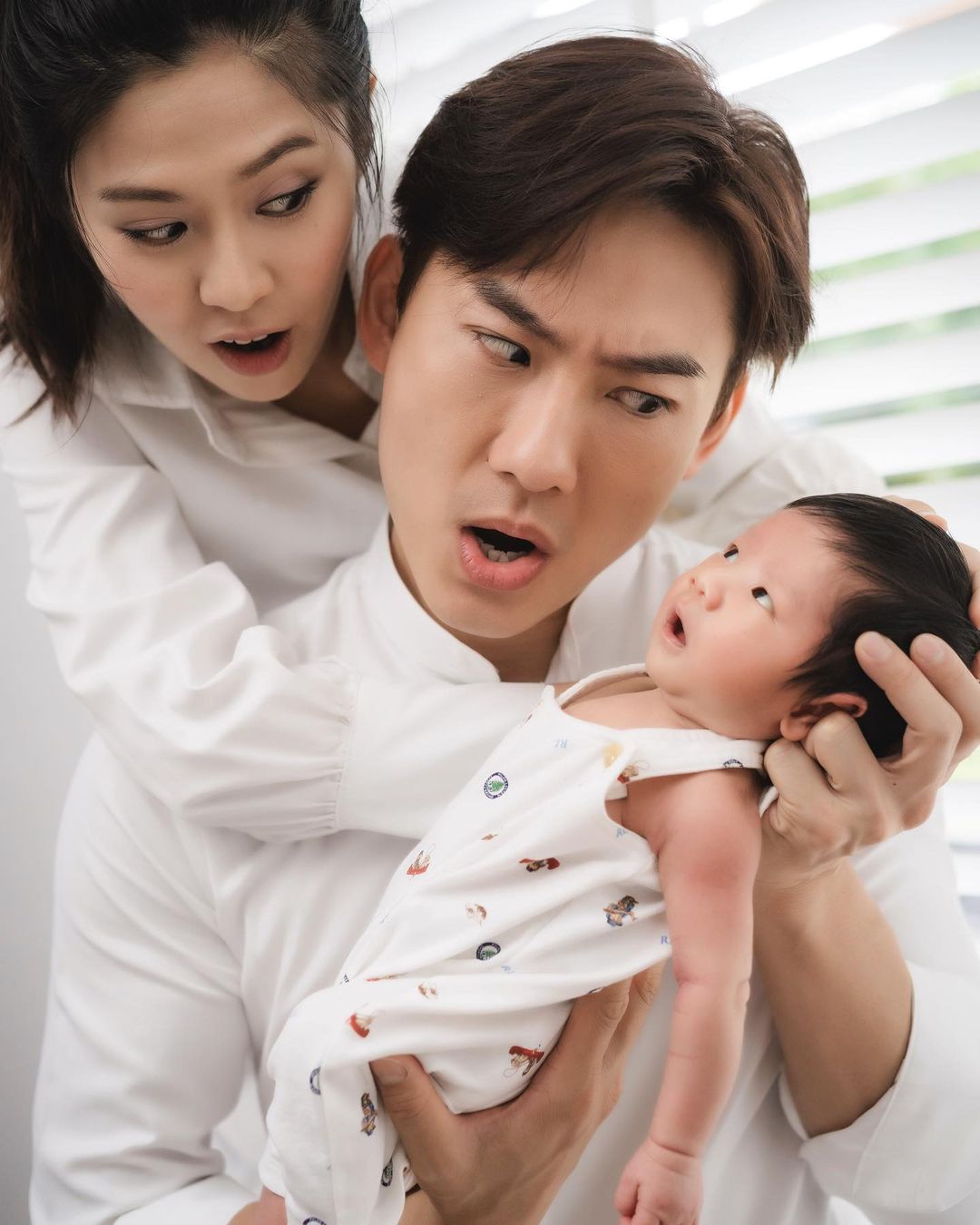 林溥來Patrick Sir與老婆關宛珊各來恩愛。