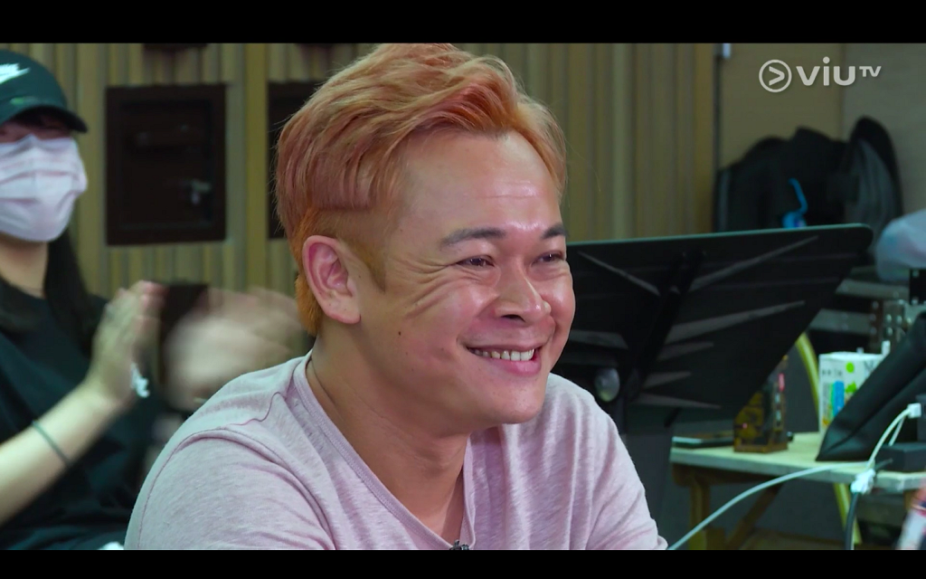 梁祖堯即席考驗Marf的演技,要求Marf「逼男朋友承認自己有第三者」的小劇場。