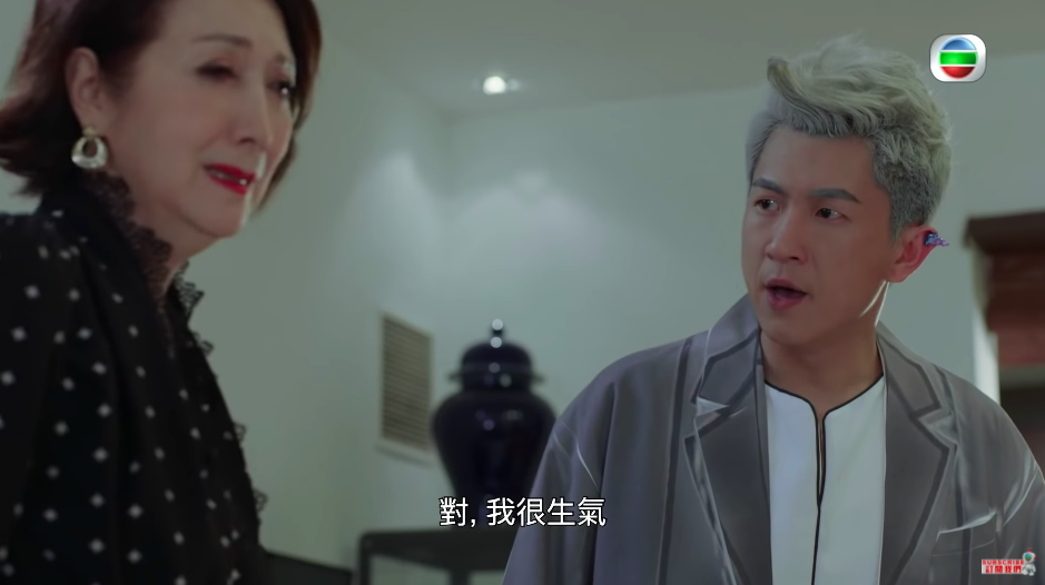 飾演「怪獸家長」龐太的謝雪心對Santino過分溺愛