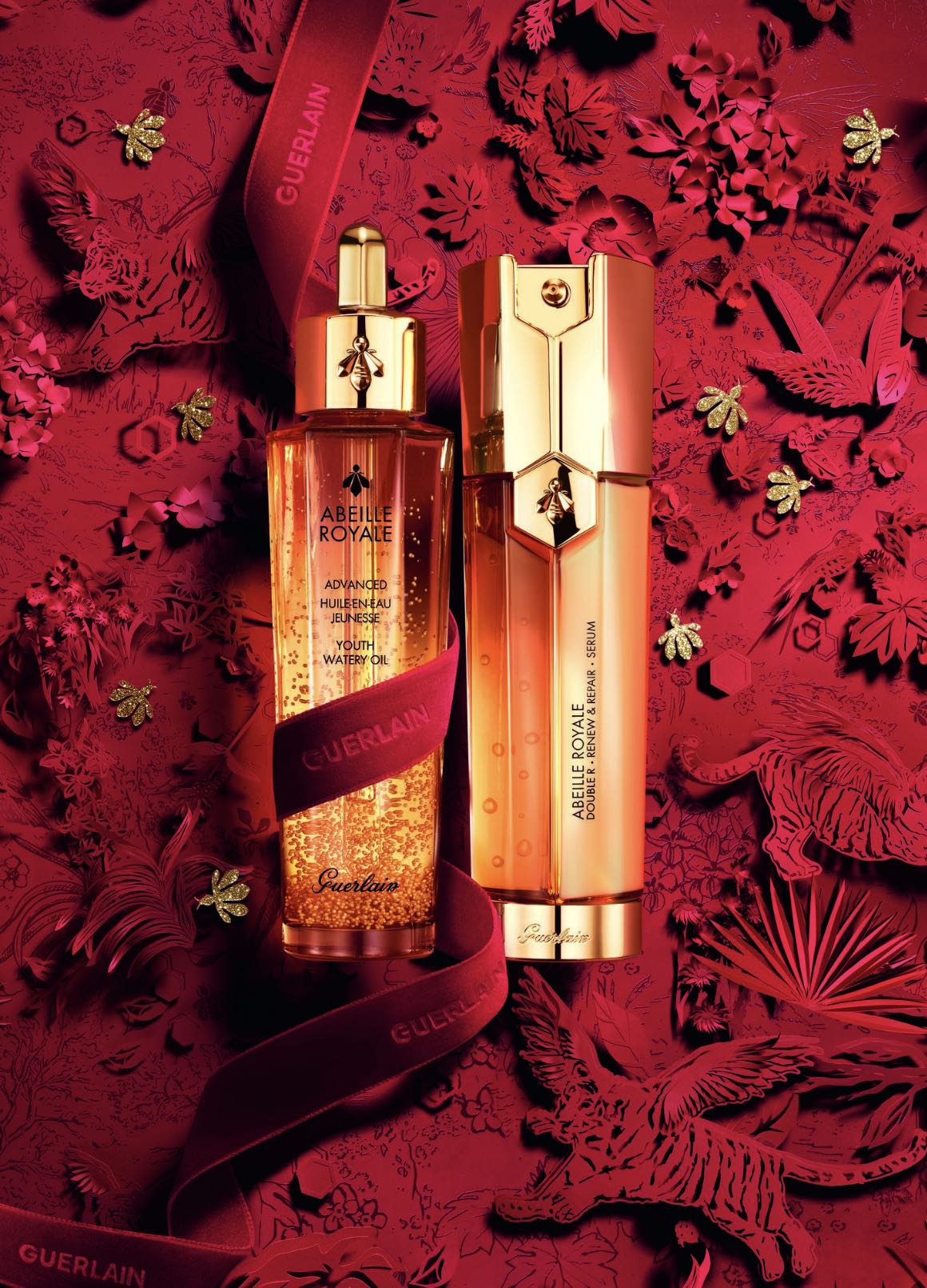 Guerlain新春節日限定殿級蜂皇水凝黑蜂活肌蜜