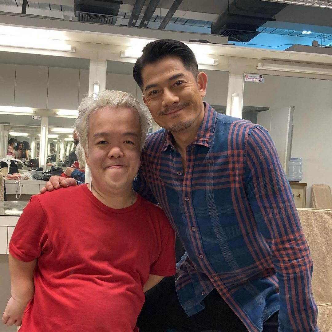 鄧子超與郭富城合照