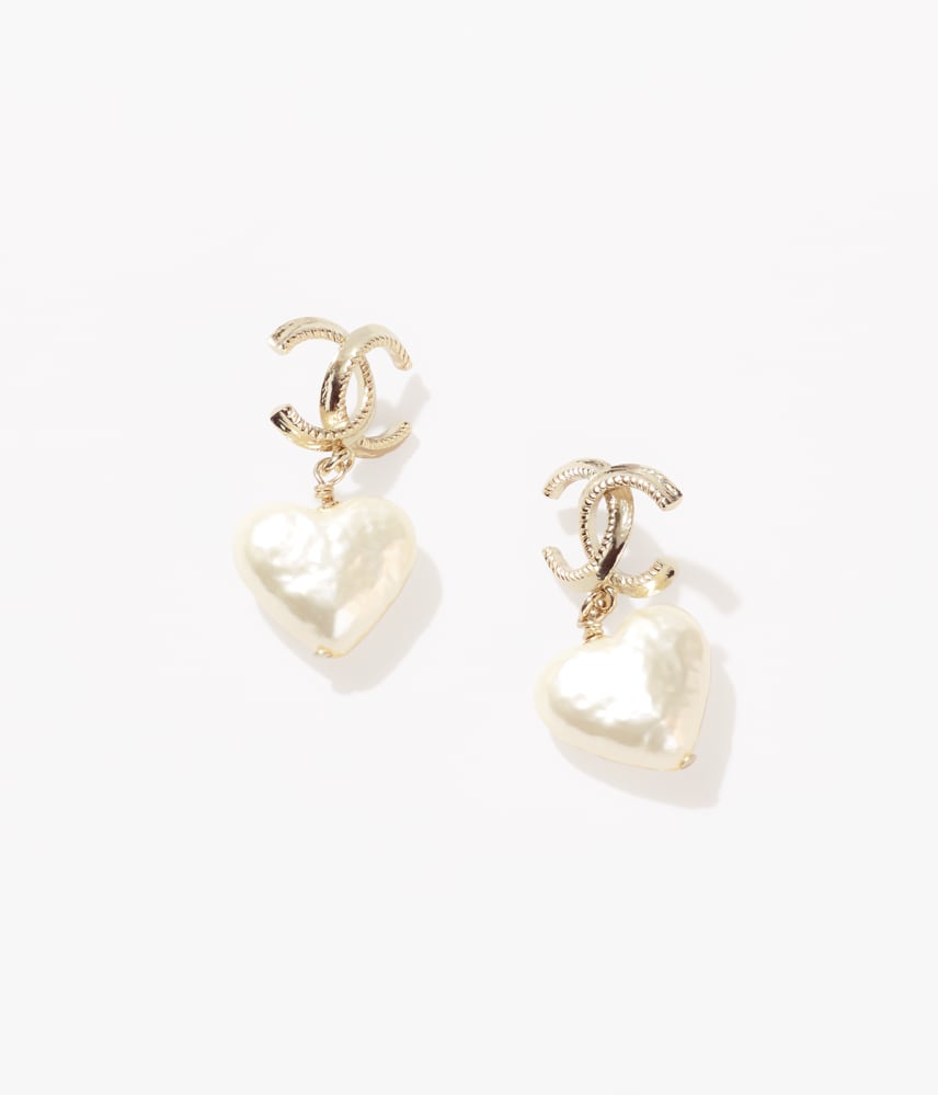 CHANEL珍珠白色耳環 HK$3,900