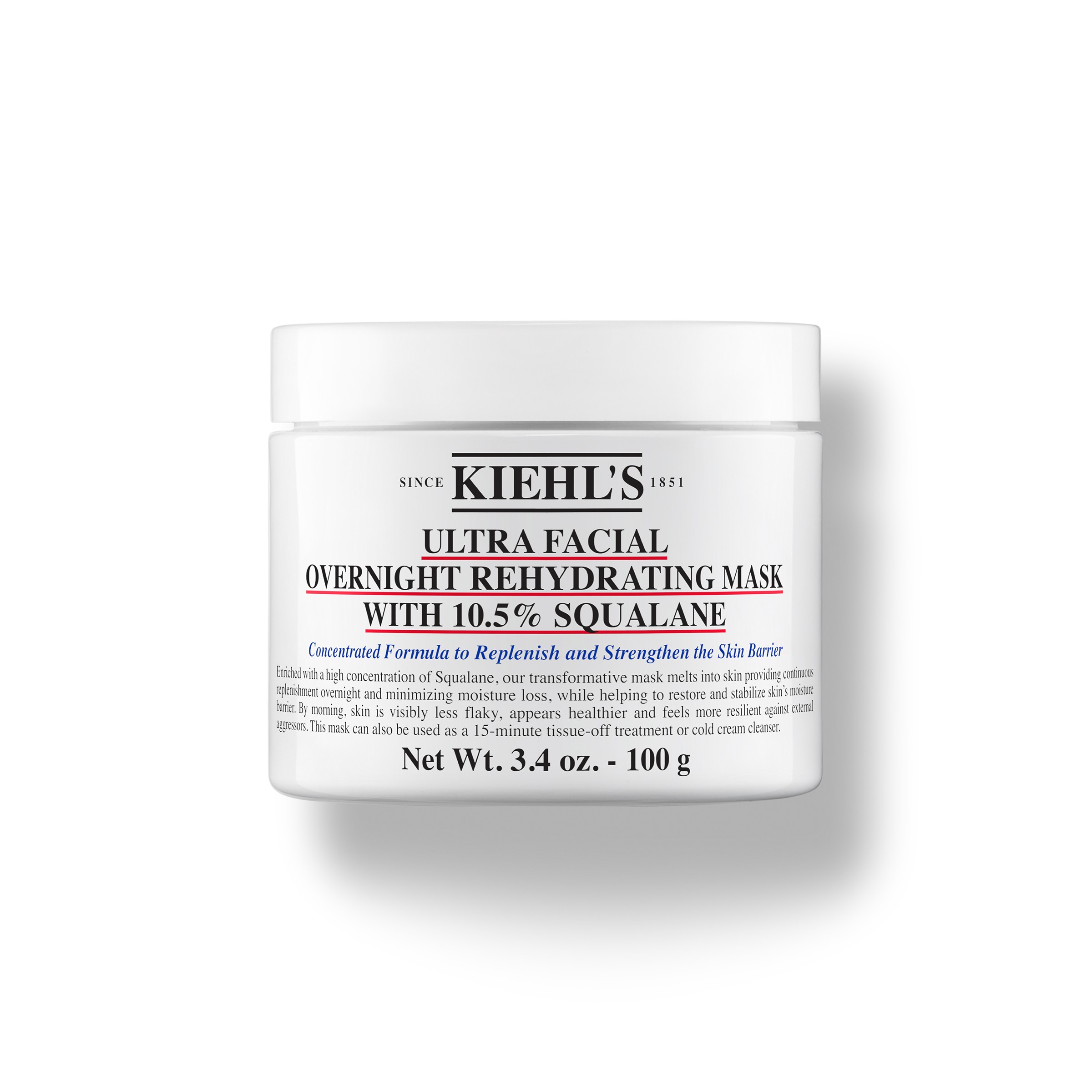 Kiehl’s特效保濕晚間面膜