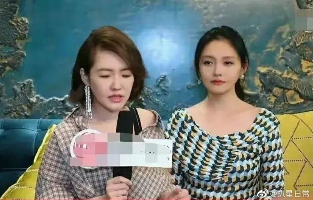 微博上流傳小S(徐熙娣)和大S合體受訪的影片