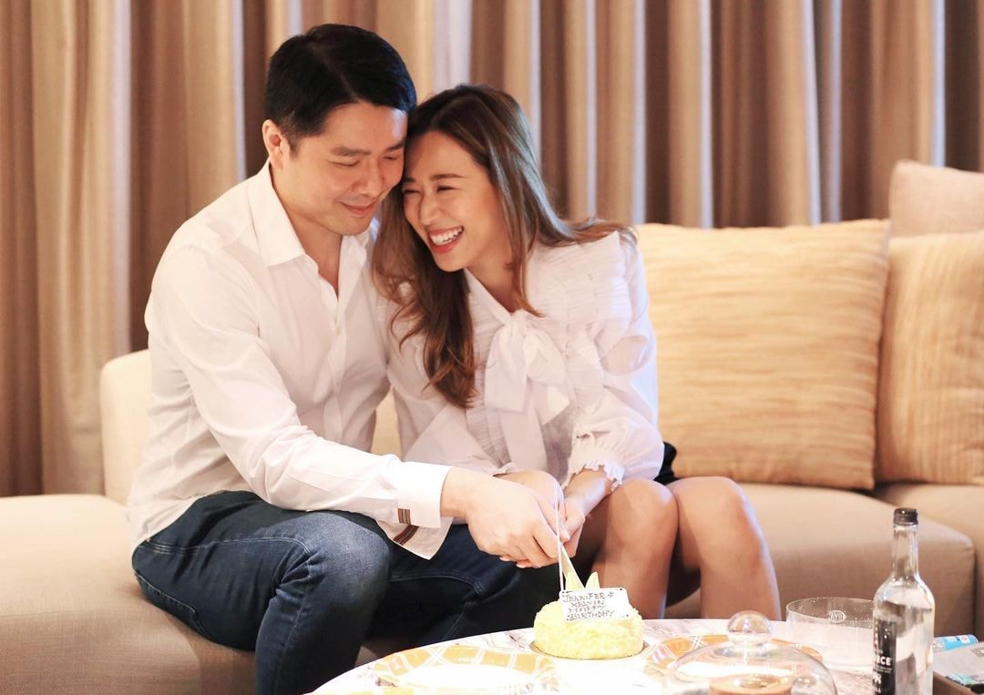 岑杏賢與金融才俊Kelvin婚後不久便造人成功。