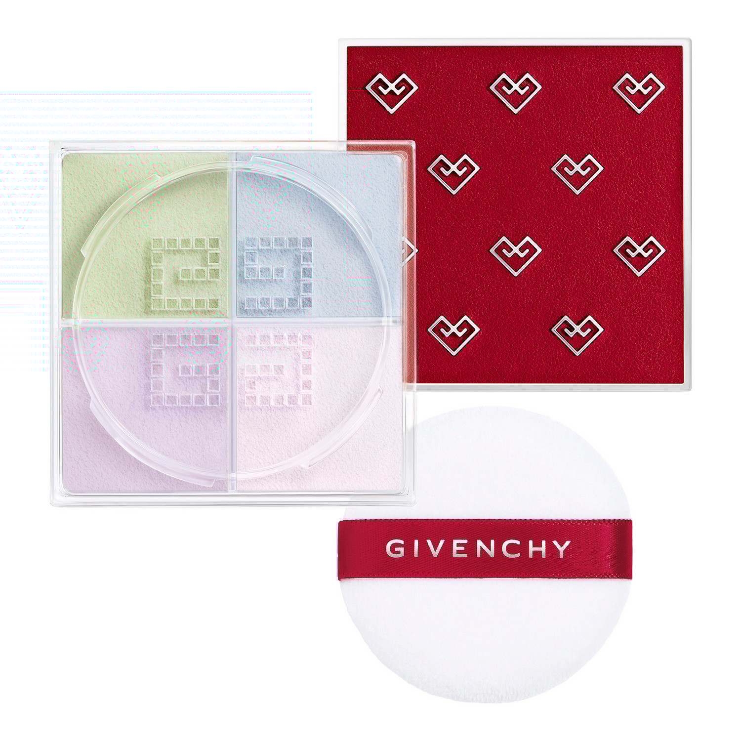 GIVENCHY新春限量版高級訂製稜鏡四色蜜粉 No.1 Mousseline Pastel