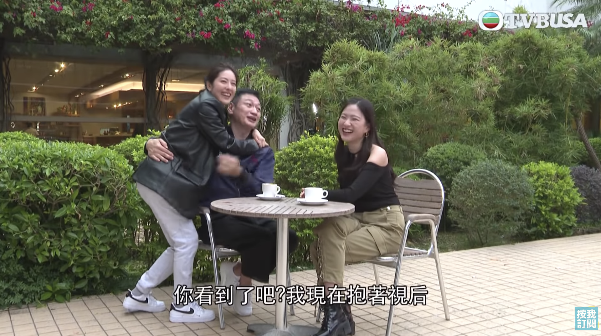 唐詩詠與陶大宇重逢眼濕濕。