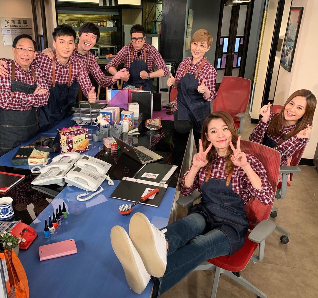 黎彼得與TVB《愛回家》一眾演員