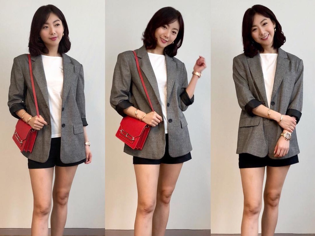 周嘉儀紅色Hermes Rouils