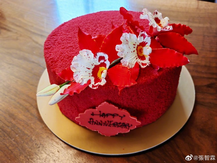張智霖袁詠儀結婚周年蛋糕