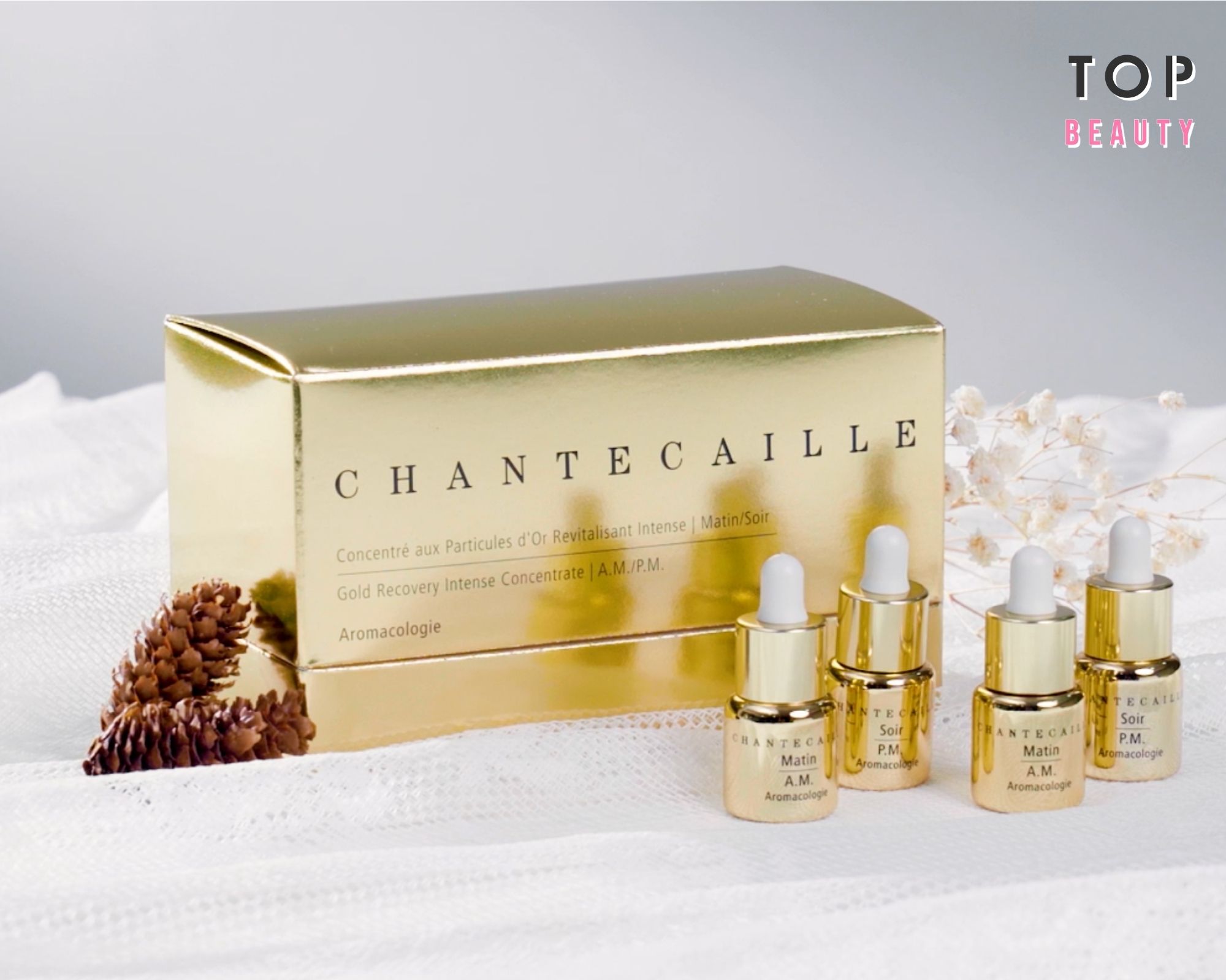 CHANTECAILLE黃金極萃再生療程(日間 $ 2,990 X 4瓶6ml/晚間 $ 2,990 x 4瓶6ml)