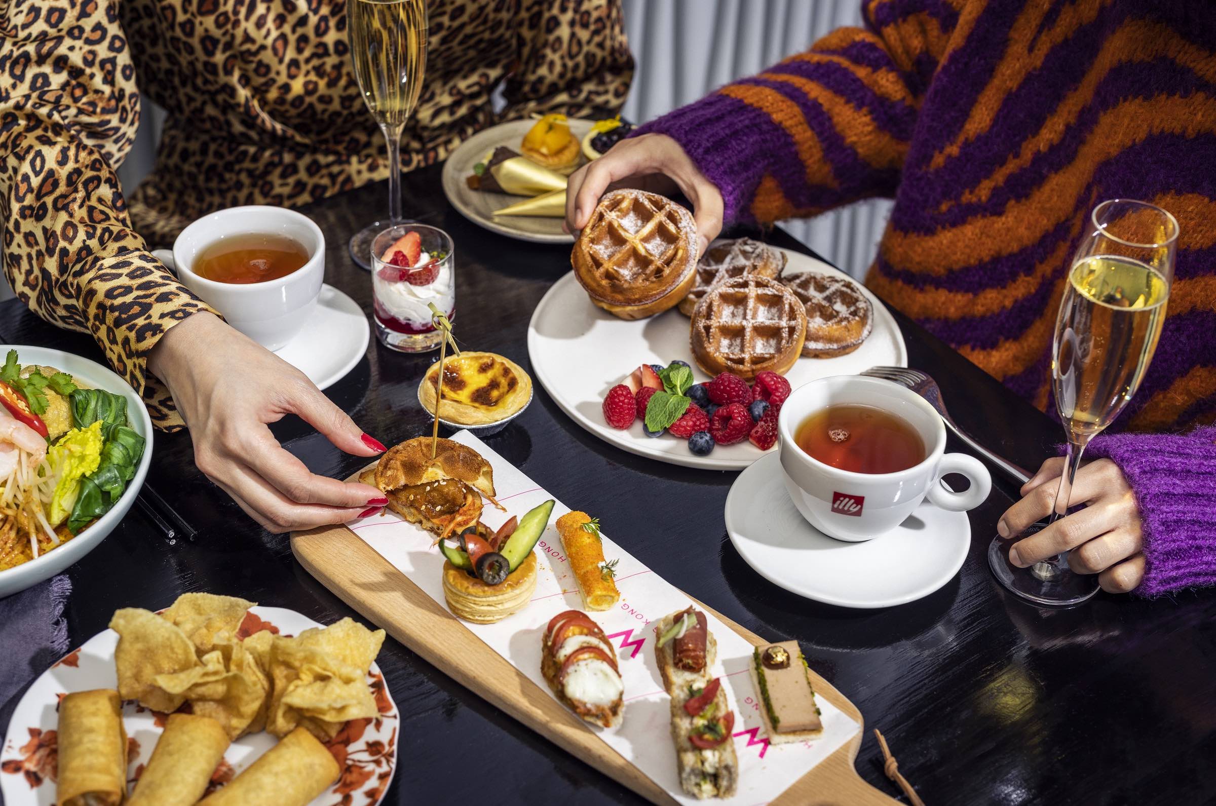 香港W酒店 情人節「美食狂熱」下午茶自助餐