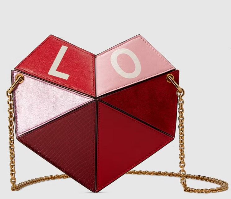 GUCCI情人節小型心形手袋$13,000