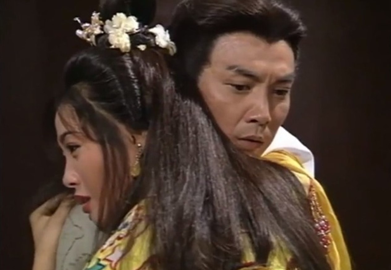 楊玉梅與劉松仁拍《碧血青天珍珠旗》