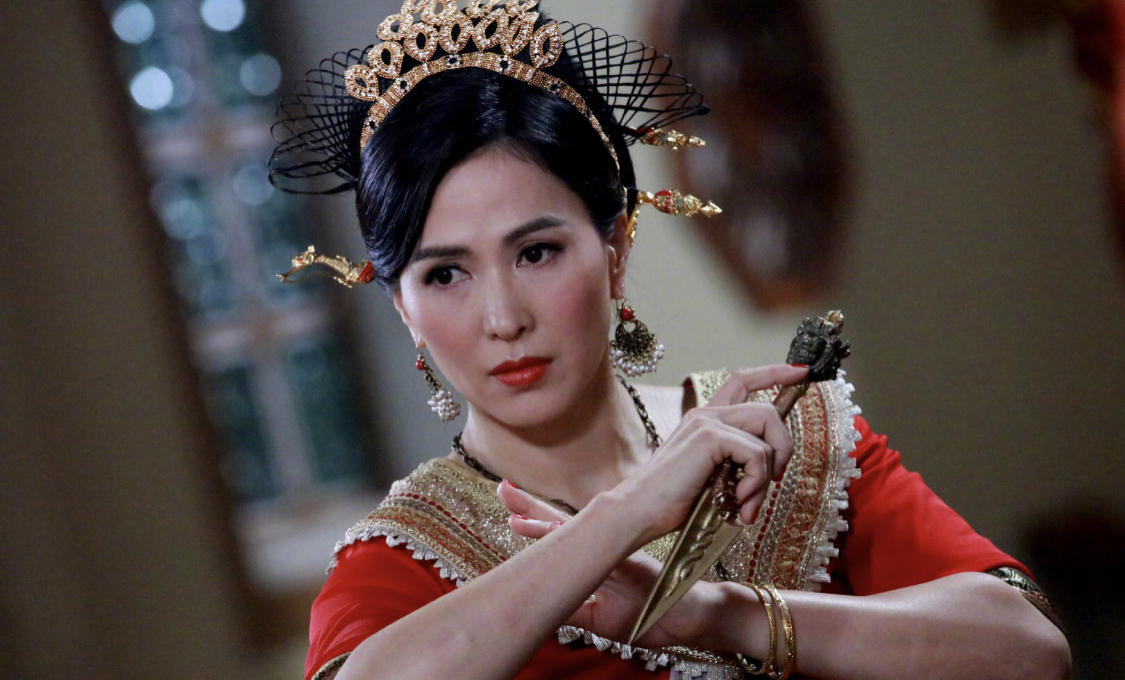 飾演大反派「赤靈王」的女星梁琤