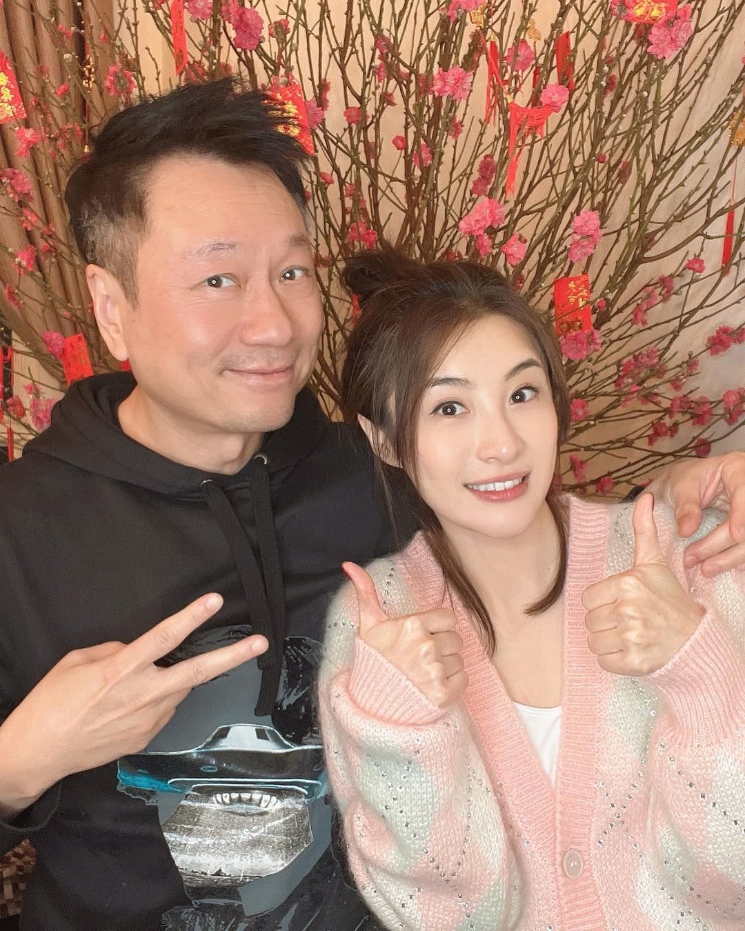 林夏薇提到自己當晚在頒獎台上閃起自己從前的片段