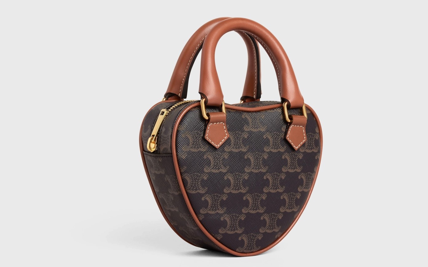 RIOMPHE帆布及小牛皮中型CELINE HEART手袋K$ 12,000