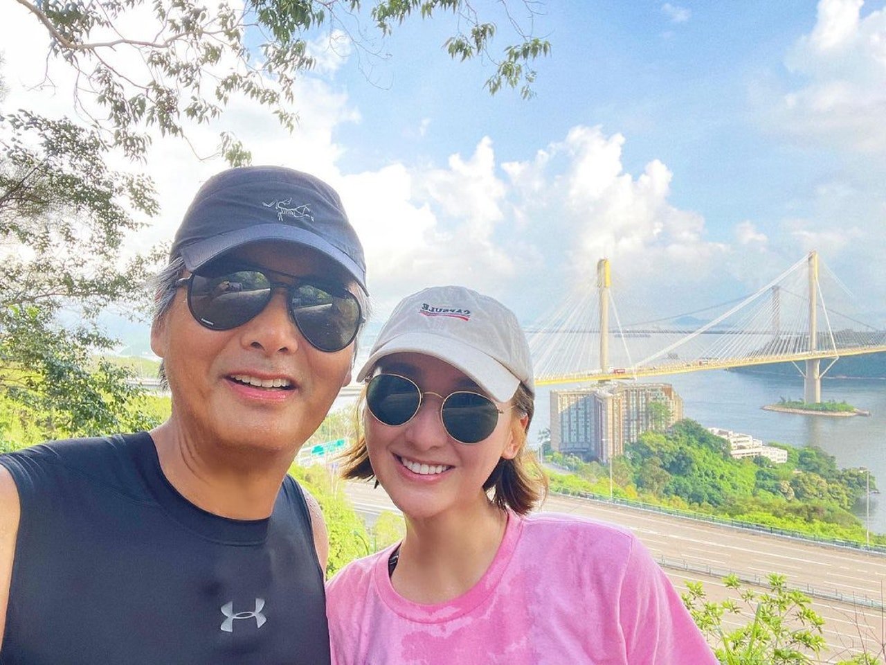 高海寧行山偶遇發哥