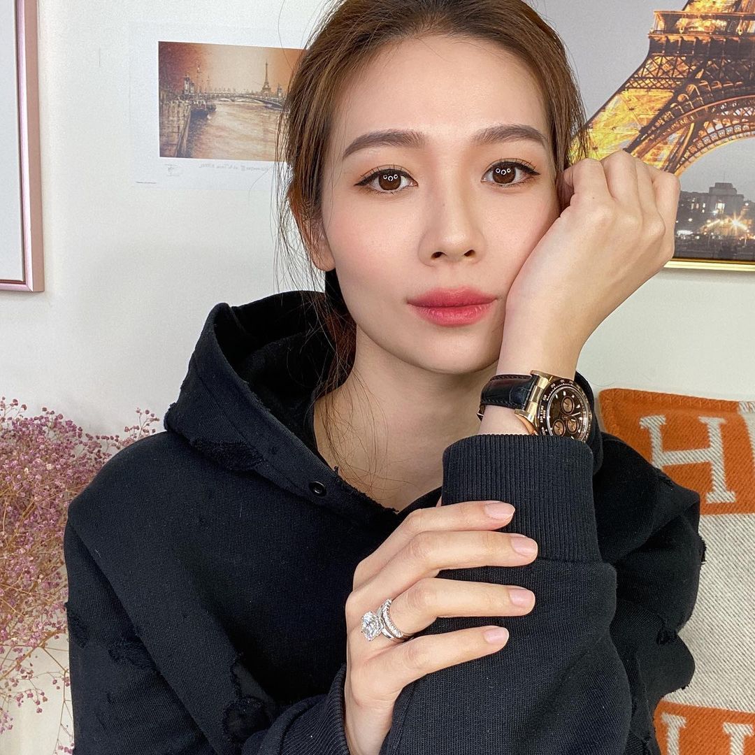 楊秀惠表示買錶也就成為她其中一個努力工作的動力