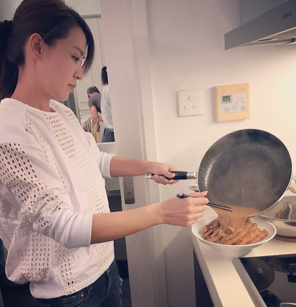 陳煒有好廚藝，入得廚房出得廳堂。