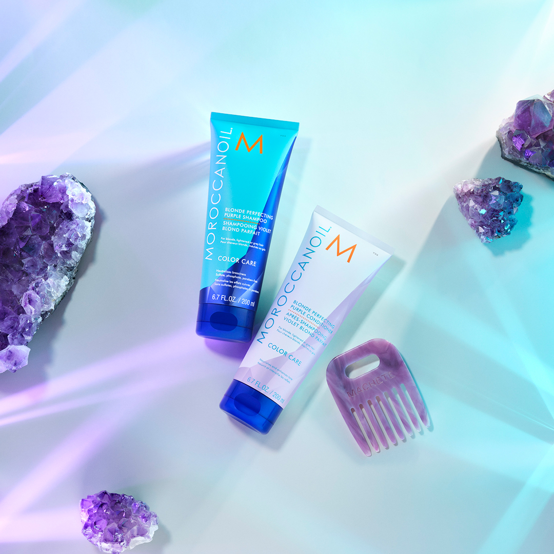 Moroccanoil 去黃紫色護髮乳 $250/200ml