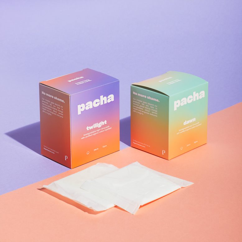 Pacha有機衞生巾,通過安全種植有機棉