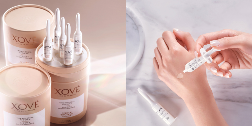 白松露逆齡再生安瓶精華是一套5支的高濃度白松露修護精華,能給予肌膚密集式的修護,有感功效足以媲美醫學美容。