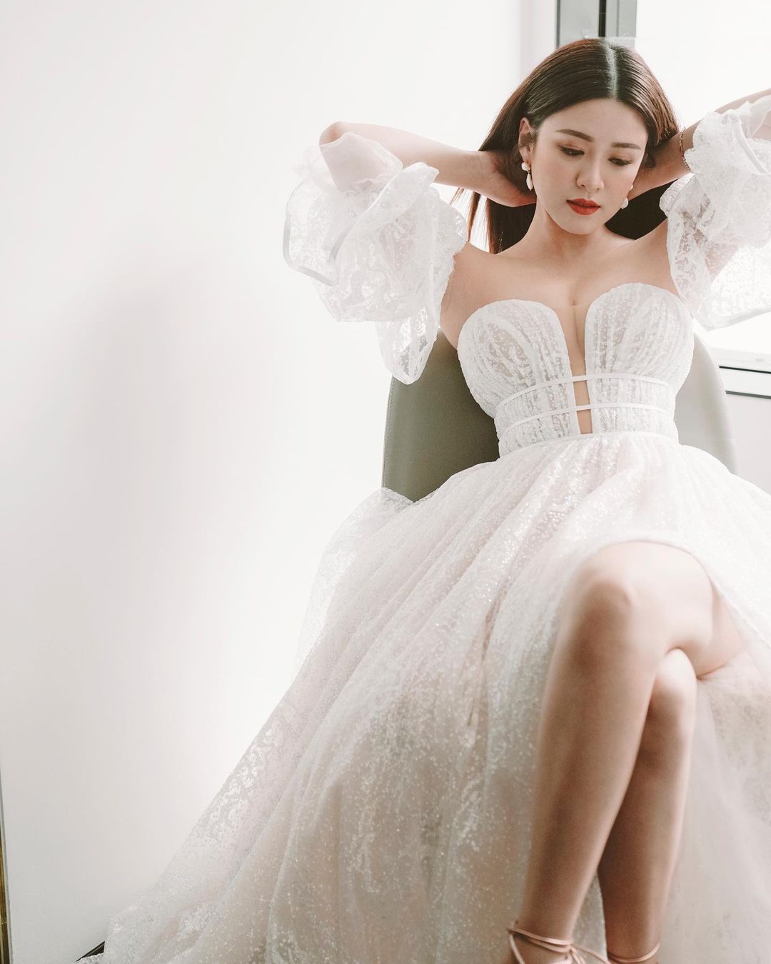 江嘉敏心情疑伕未平復