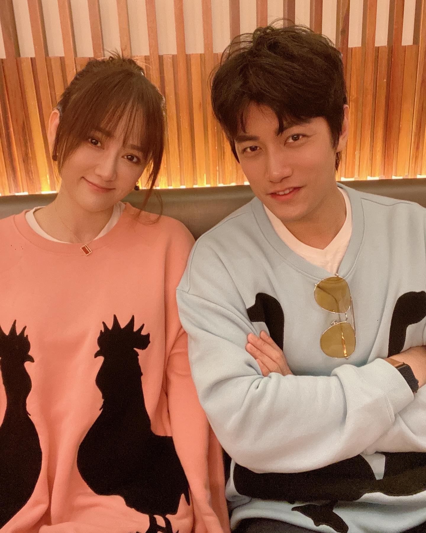 陳喬恩與曾偉昌(艾倫)登記結婚