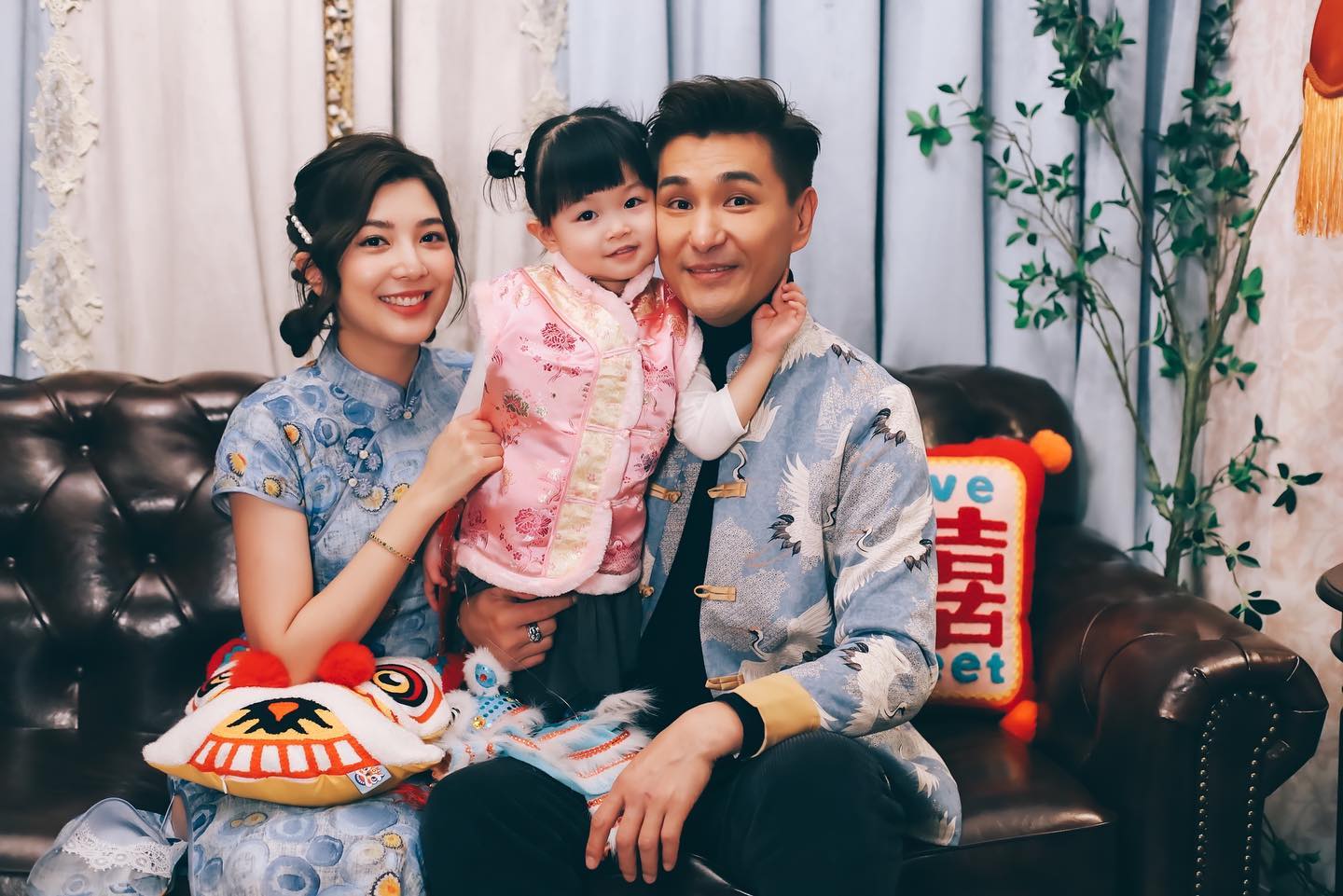 單文柔透露囡囡比較鍾意自己，搞到陳展鵬呷醋。