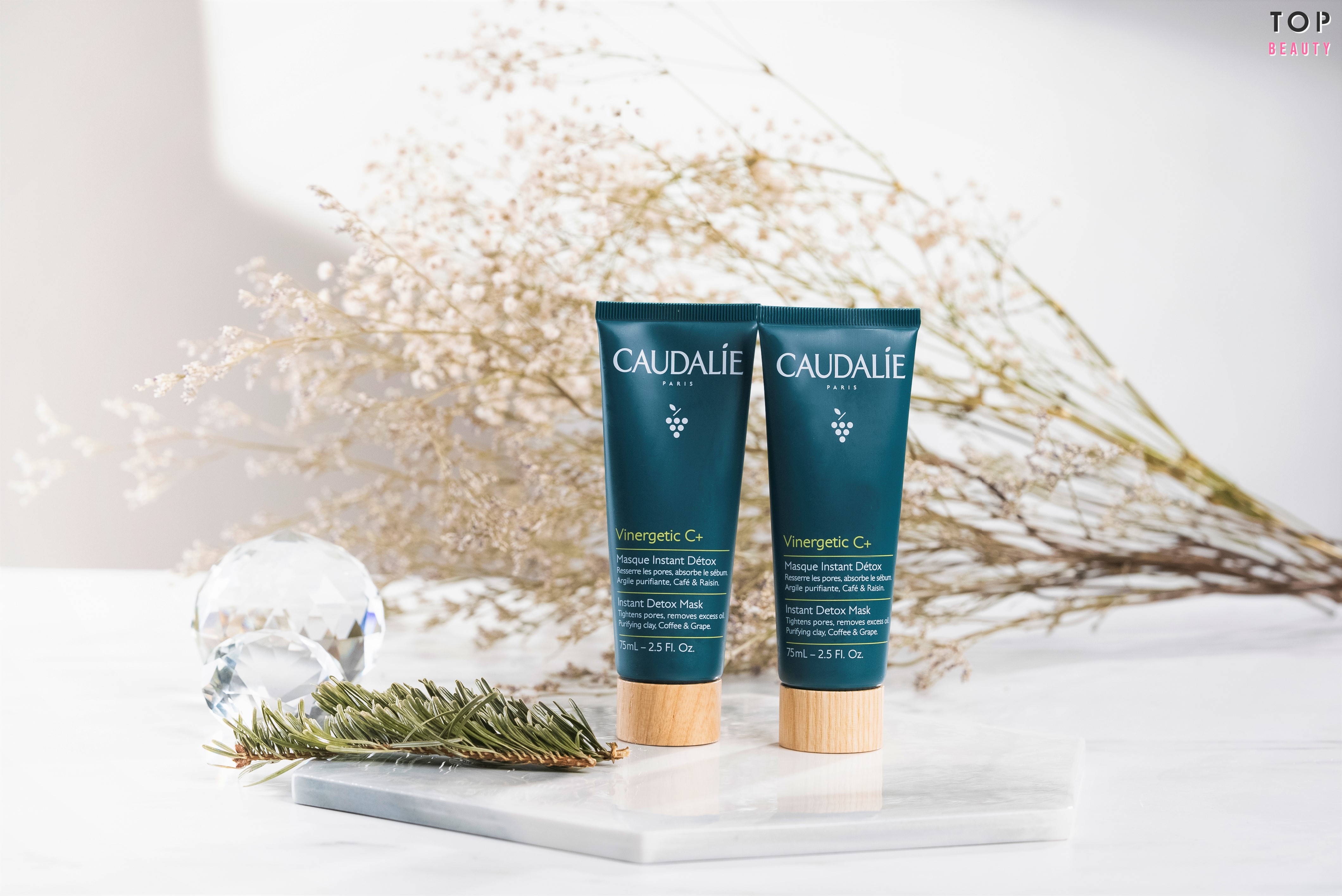 Caudalie 速效抗倦排毒面膜 $240/75ml