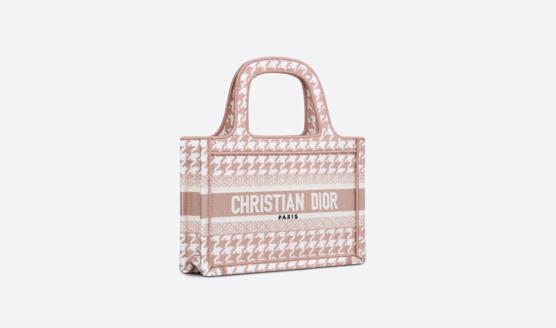 Dior玫瑰粉迷你 DIOR BOOK TOTE 輕便袋 HK$20,100