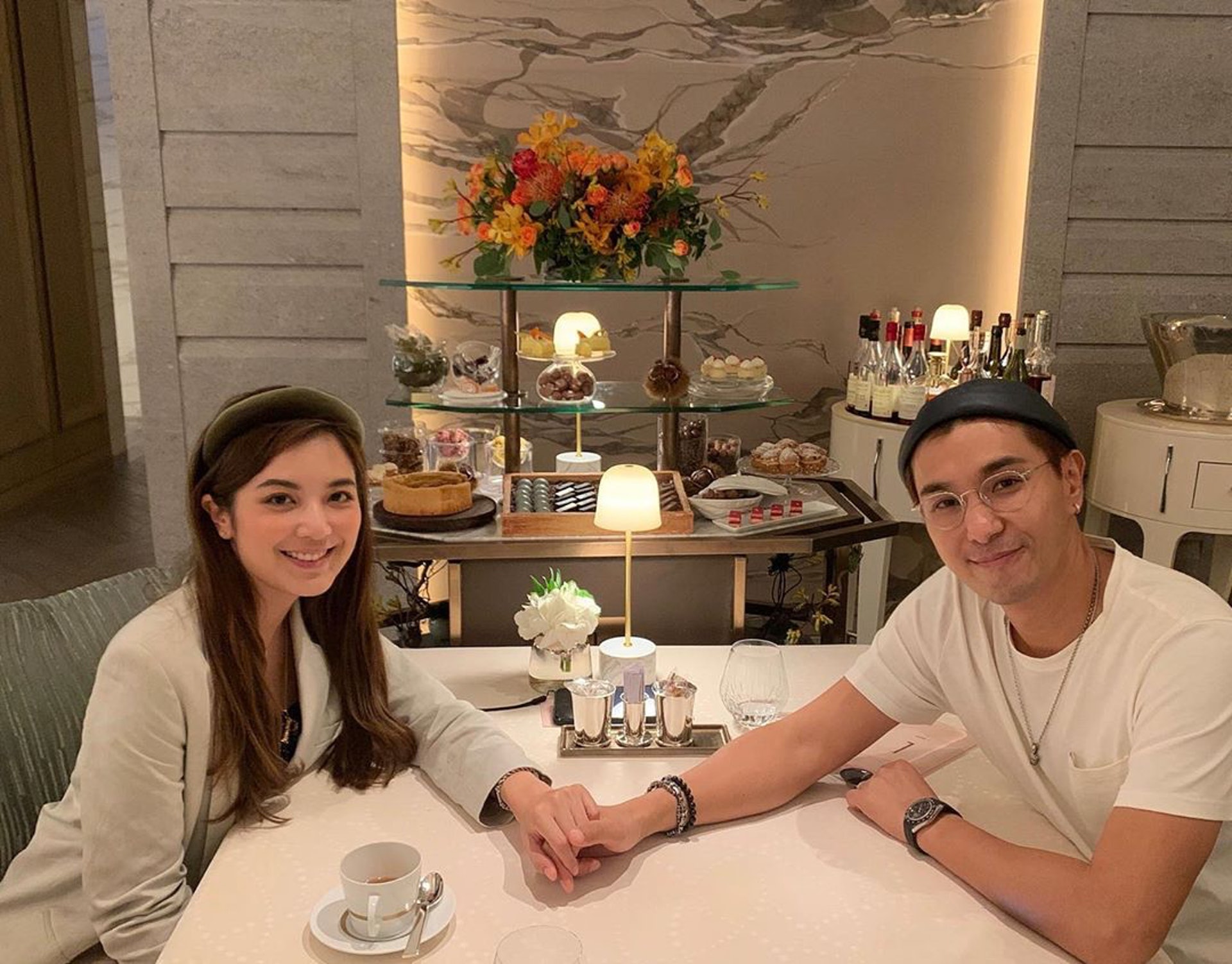 陳展鵬對單文柔一見鍾情。