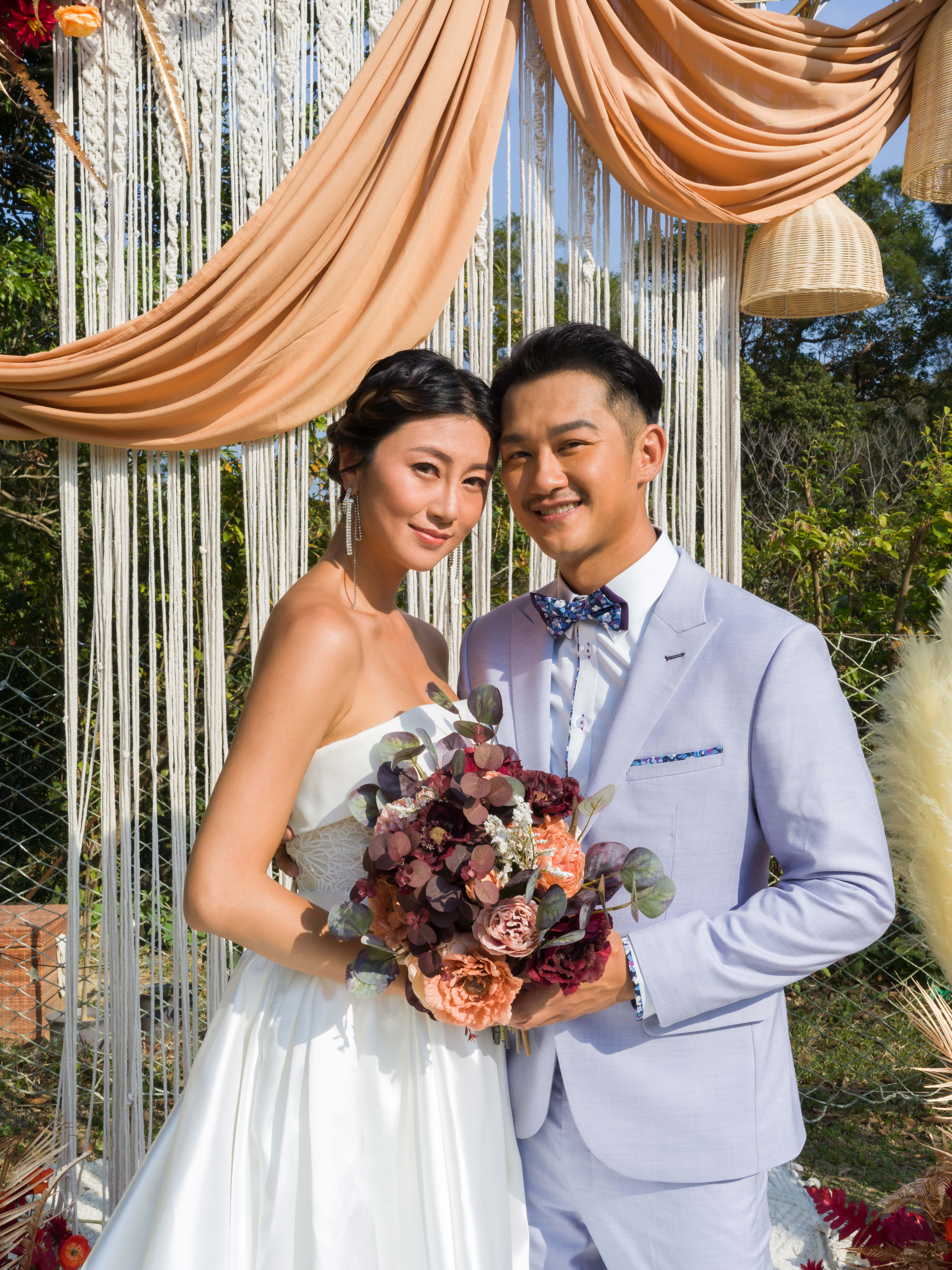 吳浩康與郭思琳今日註冊結婚