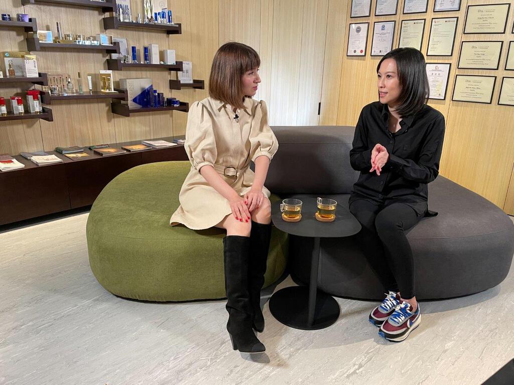 江芷妮透露要做女老闆並非易事，除了要調適到心態放下藝人光環，就連各種雞毛蒜皮的小事都要親力親為