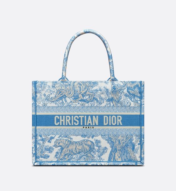 Dior矢車菊藍DIOR BOOK TOTE 輕便袋 HK$26,500