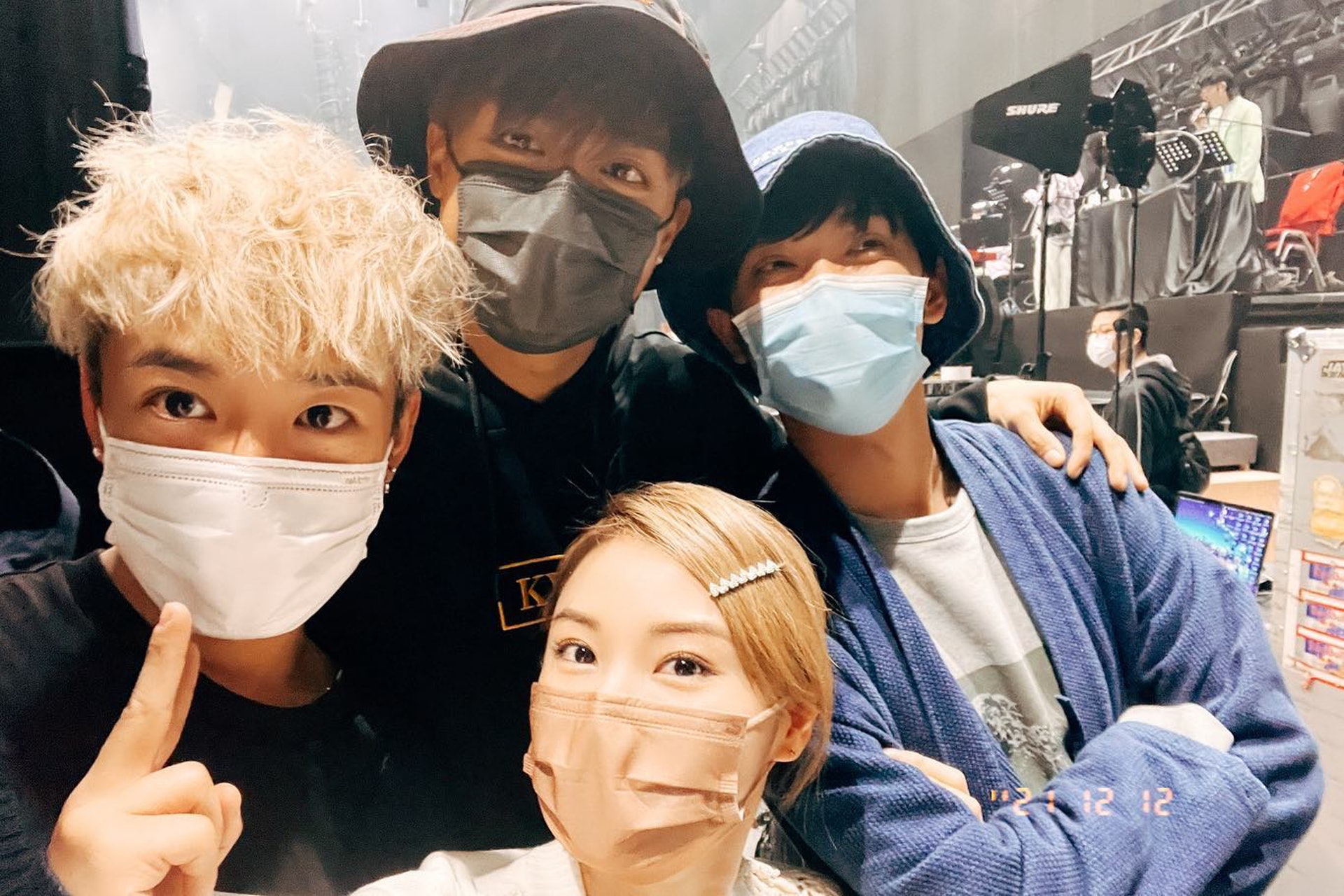 AK曾同洪嘉豪、Yanny、Oscar相約一齊睇Jace陳凱詠演唱會。